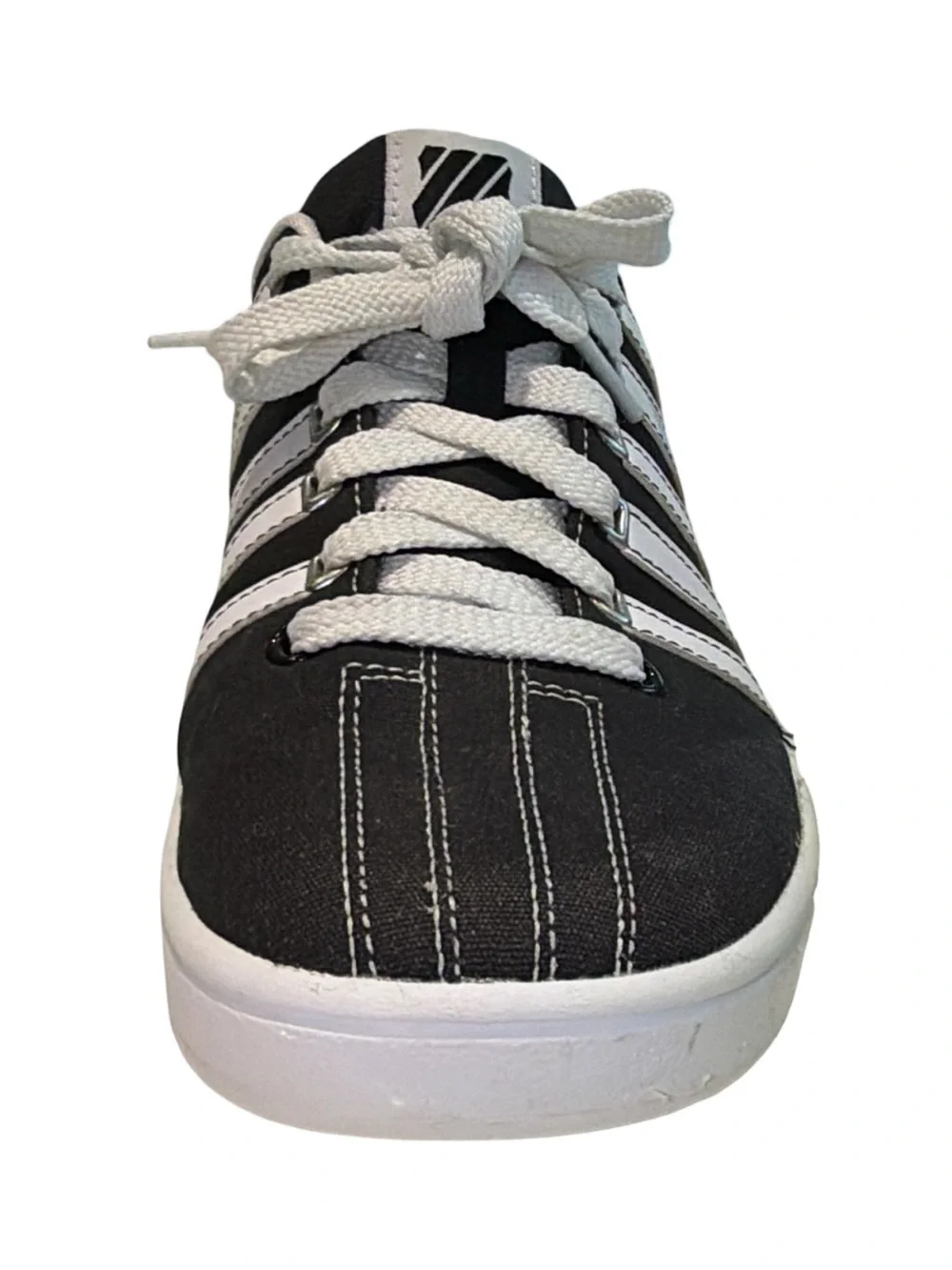 K-Swiss Men's Classic Black & White Sneakers | Swiss Luxury / Size 9